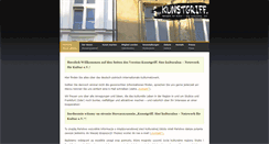 Desktop Screenshot of kunstgriff-ev.org